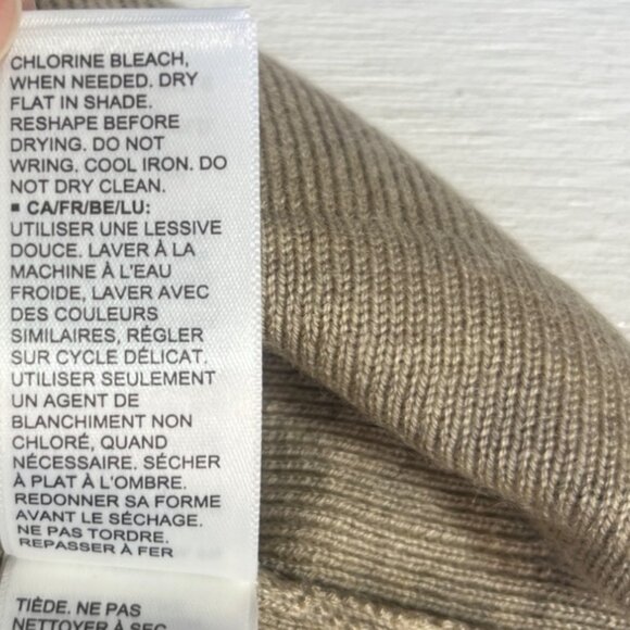 The Drop Catalina Bralette Knit Crop Top Womens 5x Heather Sand New - Picture 7 of 9